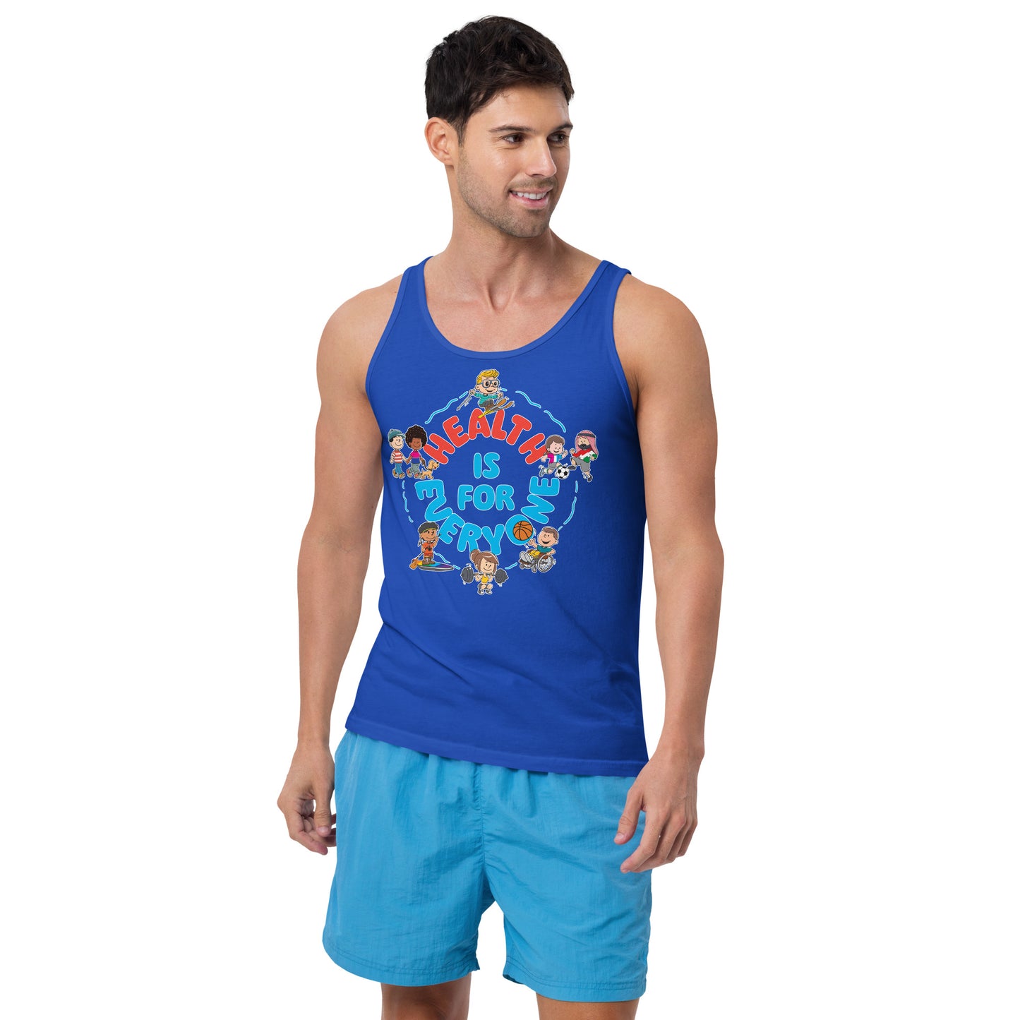 Health Is For Everyone Men's Tank Top