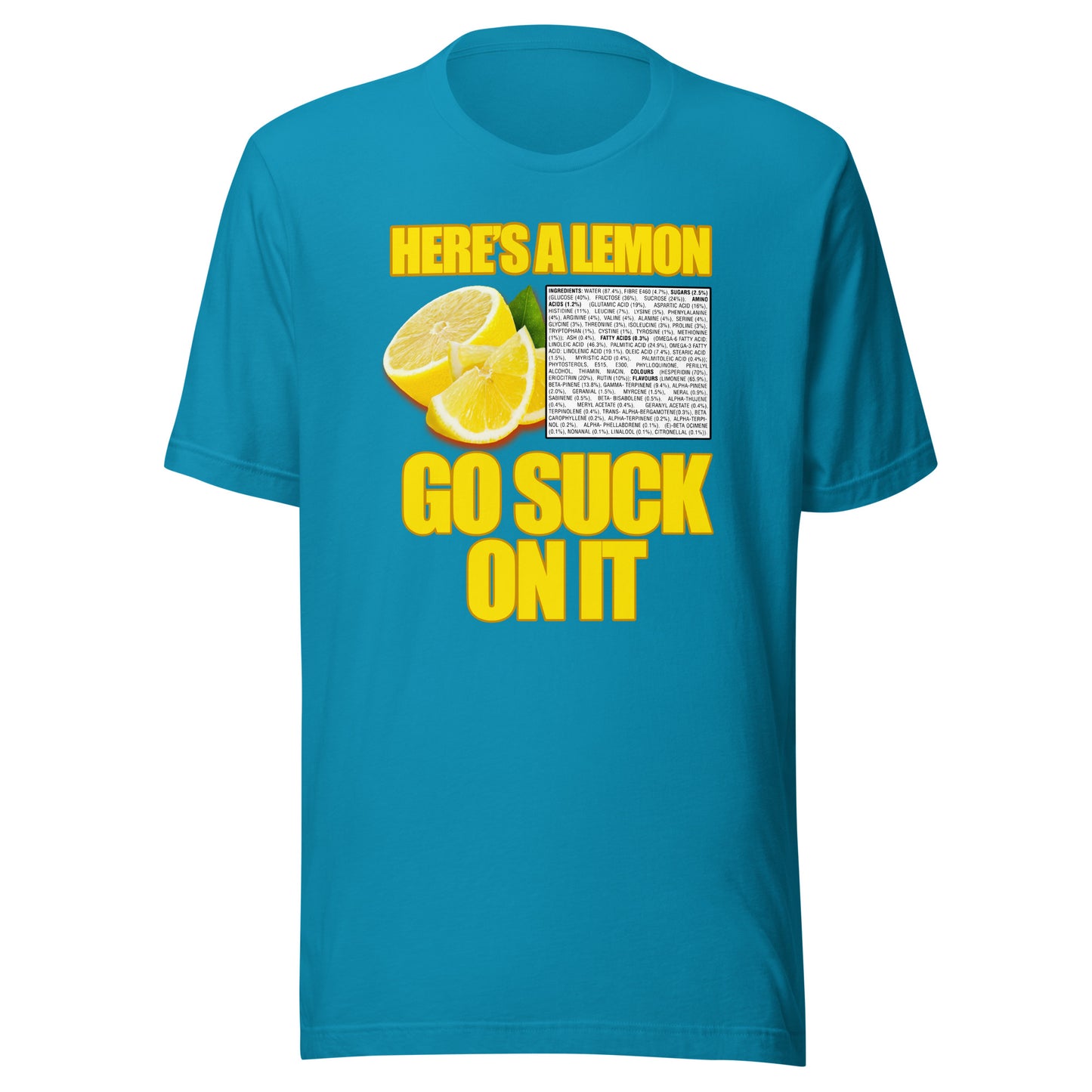 Suck A Lemon | Unisex Staple T-Shirt | Bella + Canvas 3001