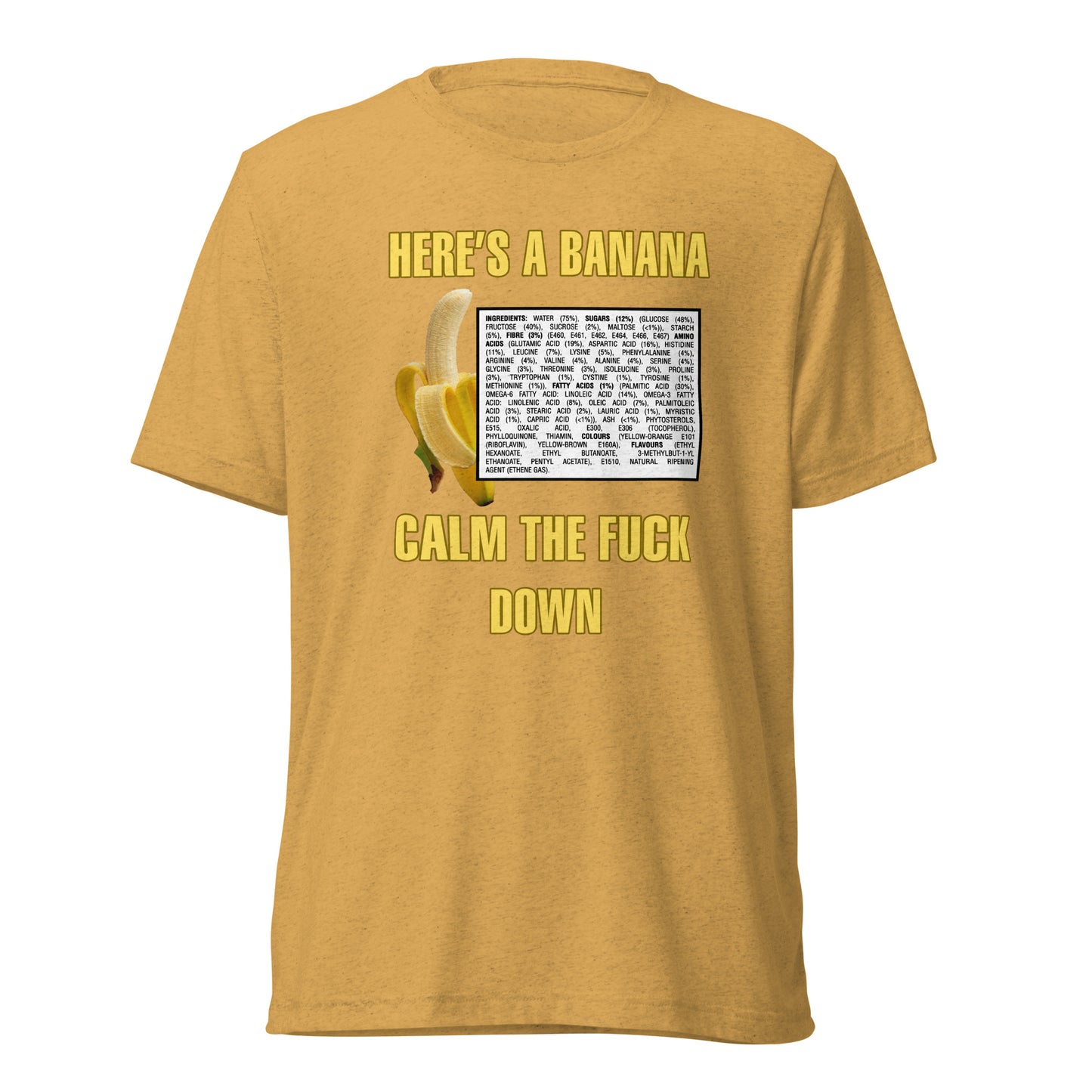 Here's A Banana | Unisex Tri-Blend T-Shirt | Bella + Canvas 3413