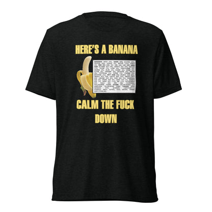 Here's A Banana | Unisex Tri-Blend T-Shirt | Bella + Canvas 3413