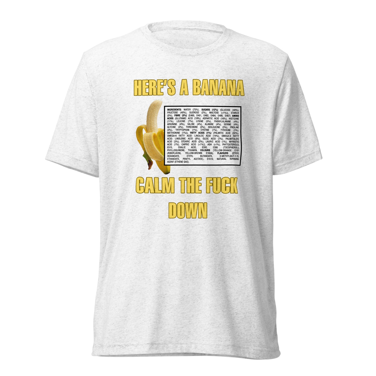 Here's A Banana | Unisex Tri-Blend T-Shirt | Bella + Canvas 3413