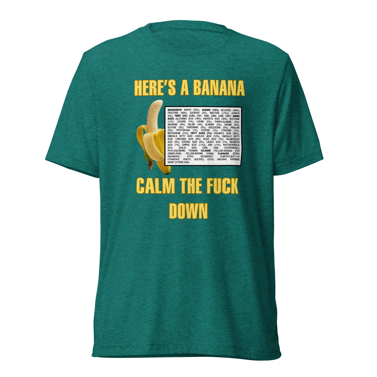 Here's A Banana | Unisex Tri-Blend T-Shirt | Bella + Canvas 3413