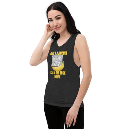 Here's A Banana Ladies’ Muscle Tank